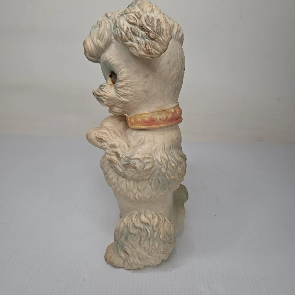 1968 Rubber Squeak Dog Edward Mobley Co Toy